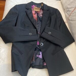 Ted Baker black blazer ladies size 0 !